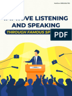 Improve Listening and Speaking Through Famous Speeches