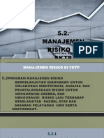 Bab V (5.2) Manajemen Resiko Di FKTP
