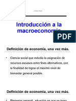 Introducción A La Macroeconomía