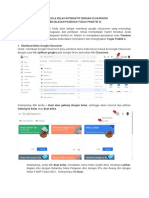 Bahan Ajar 1 - Mengelola Kelas Dengan Google Classroom (Panduan Tugas Praktik 3)