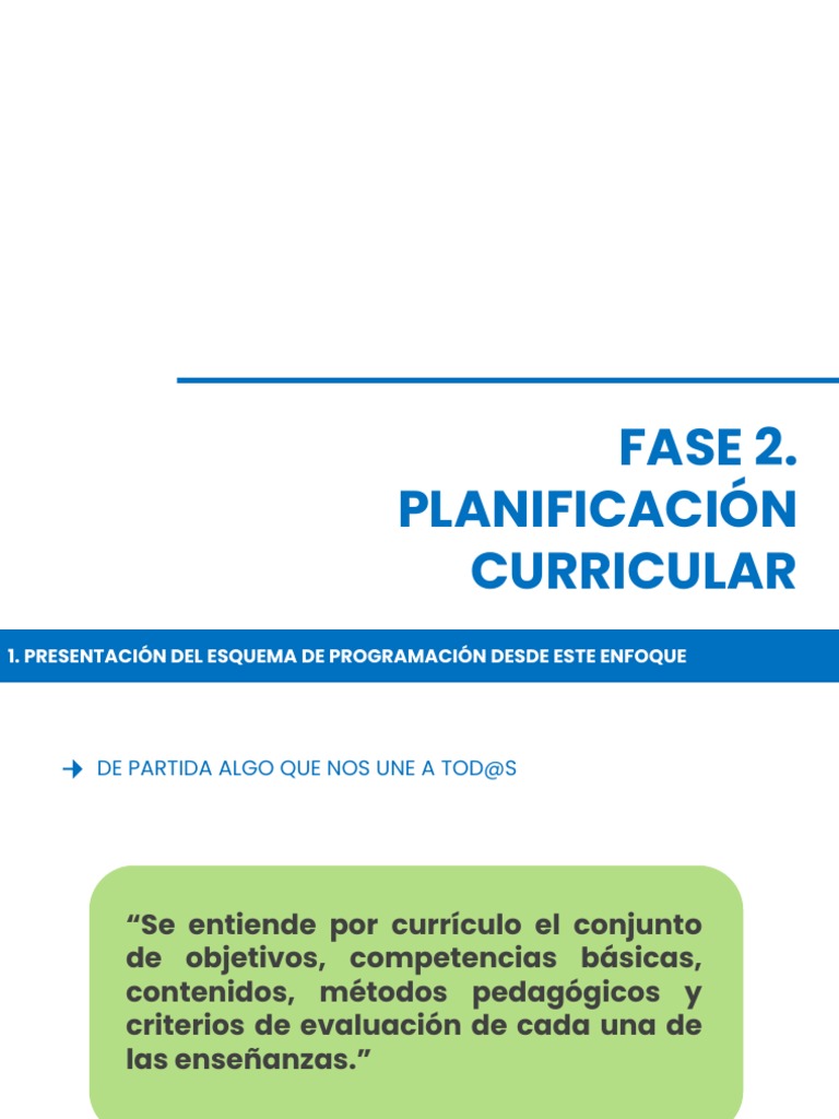 Planificacion Curricular | PDF | Plan de estudios | Evaluación