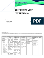 Curriculum Map - Filipino 10