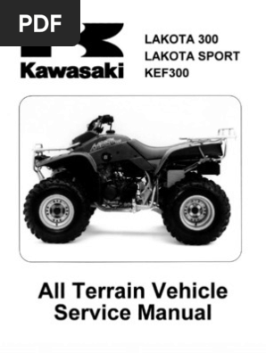 Kawasaki Kef 300 Lakota 95 A 04 Service Manual