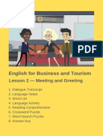 Meeting and Greeting Workbook