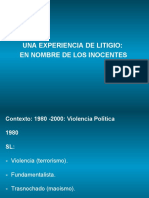 15 en Nombre de Los Inocentes