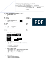 Soal PTS 1 Bing 5