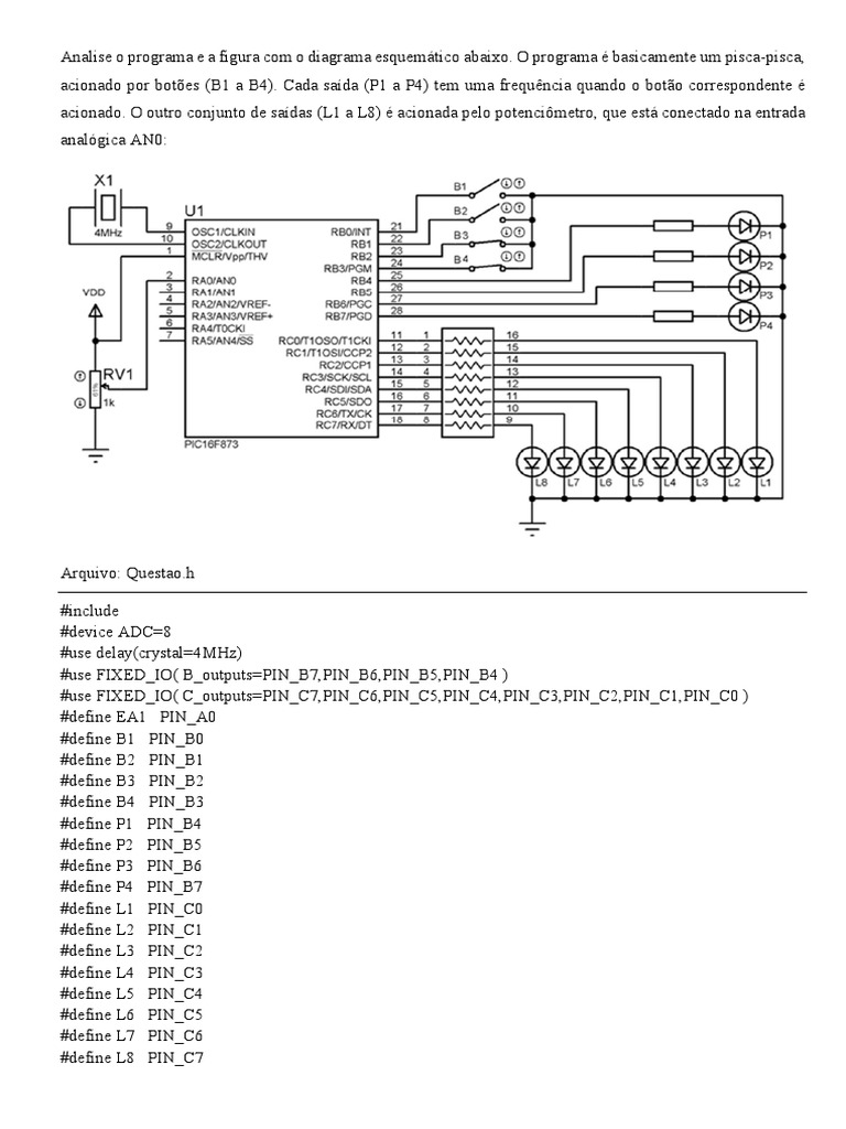 ACQA - Sistemas Digitais Microcontrolados | PDF | Engenharia da ...