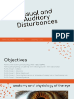 Visual and Auditory Disturbances