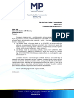 Almacen Entrega de Evidencia