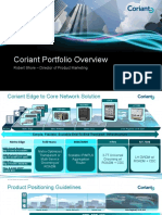 Coriant Product Portfolio Overview