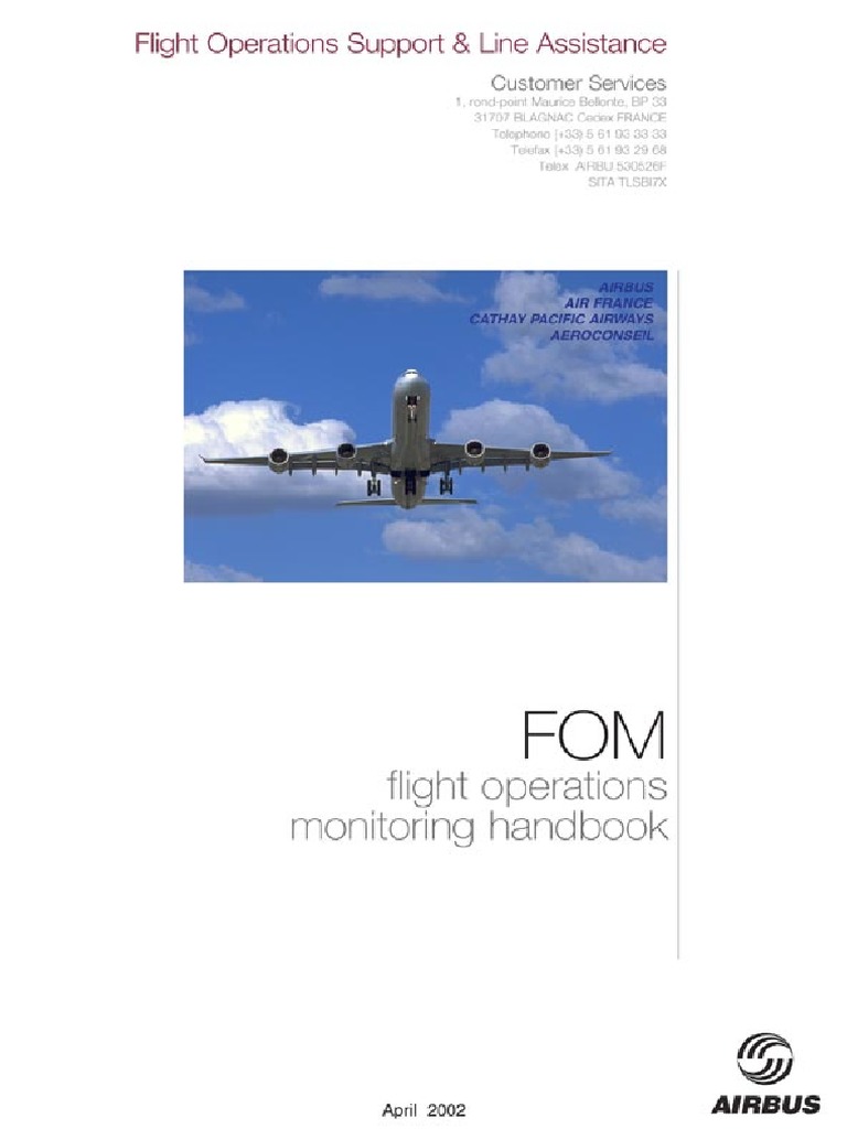 Flight Operations Monitoring Handbook | PDF | Federal Aviation ...