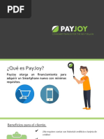 Formato de Pin y Garantias Payjoy. | PDF