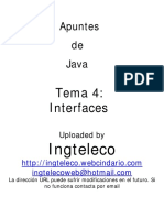 Tema 4 - Interfaces