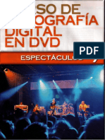 Curso de Fotografía Digital en DVD Tomo 7 (Espectáculos)