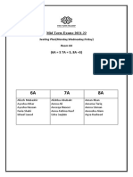 Seating Plan