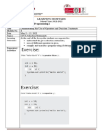 Module 4 - Computer Programming 2