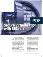 Secure Virtualization With SElinux