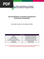 Applicants Guide To The Online System GOIPG 2023