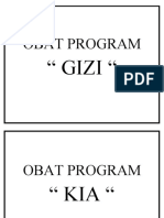 Label Obat Program