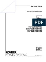 Kholer 9EOZD Manual Parts