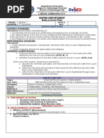 Arts Lesson Plan Q1 Melcs 1