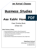 Business Studies Case Studies Book