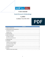 Course-syllabus-SRM VU Amsterdam 2022