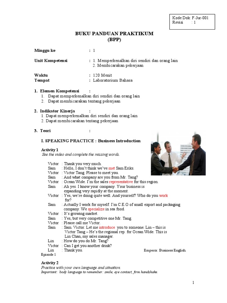 Meeting 1 - Introduction Self and Others | PDF | Economies | Business