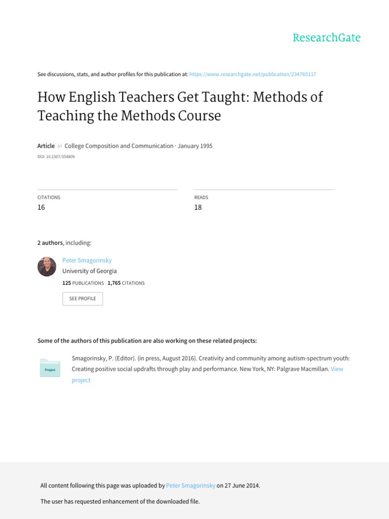 how-english-teachers-get-taught-methods-pdf-teaching-method-teachers