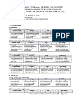 Instrumen Penilaian Praktik Pembelajaran (PP)