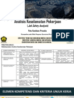 Analisis Keselamatan Pekerjaan