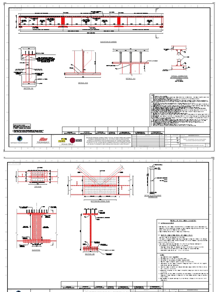 25.22 Composite Girder Road | PDF | Economic Sectors | Components