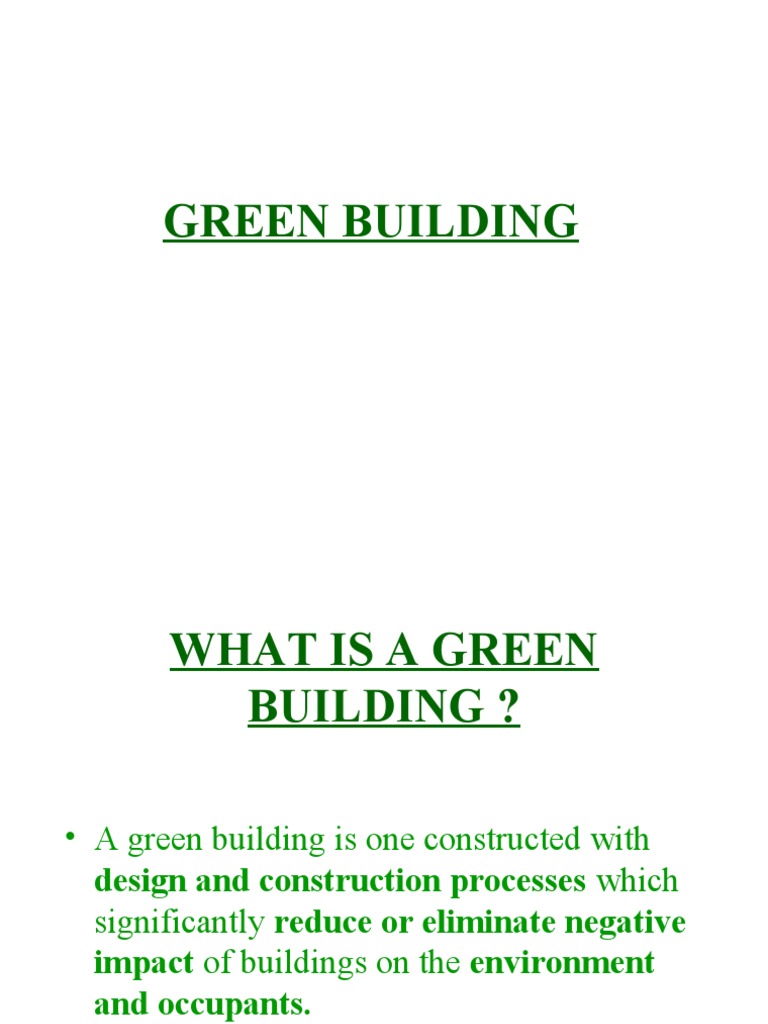 Green Buildings - Iricen | PDF | Green Building | Chlorofluorocarbon