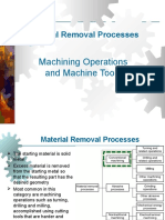 Lec 07 - Machining Operations