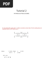 Tutorial 2 - Solutions