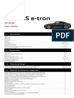 Audi RS e-tron GT 2022: Detalles y especificaciones del potente eléctrico alemán