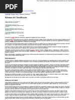 Sistemas de Classificação - Cola da Web