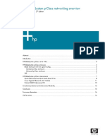 HP Bladesystem P Class Networking Overview