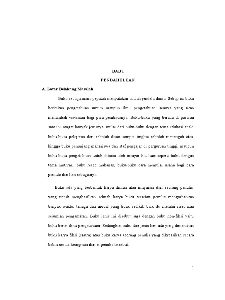 Buku Non Fiksi | PDF