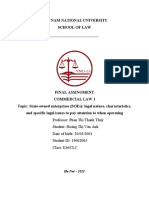 3 - Vân Anh Hoàng Thị - TL môn Commercial law 1 - 19062003