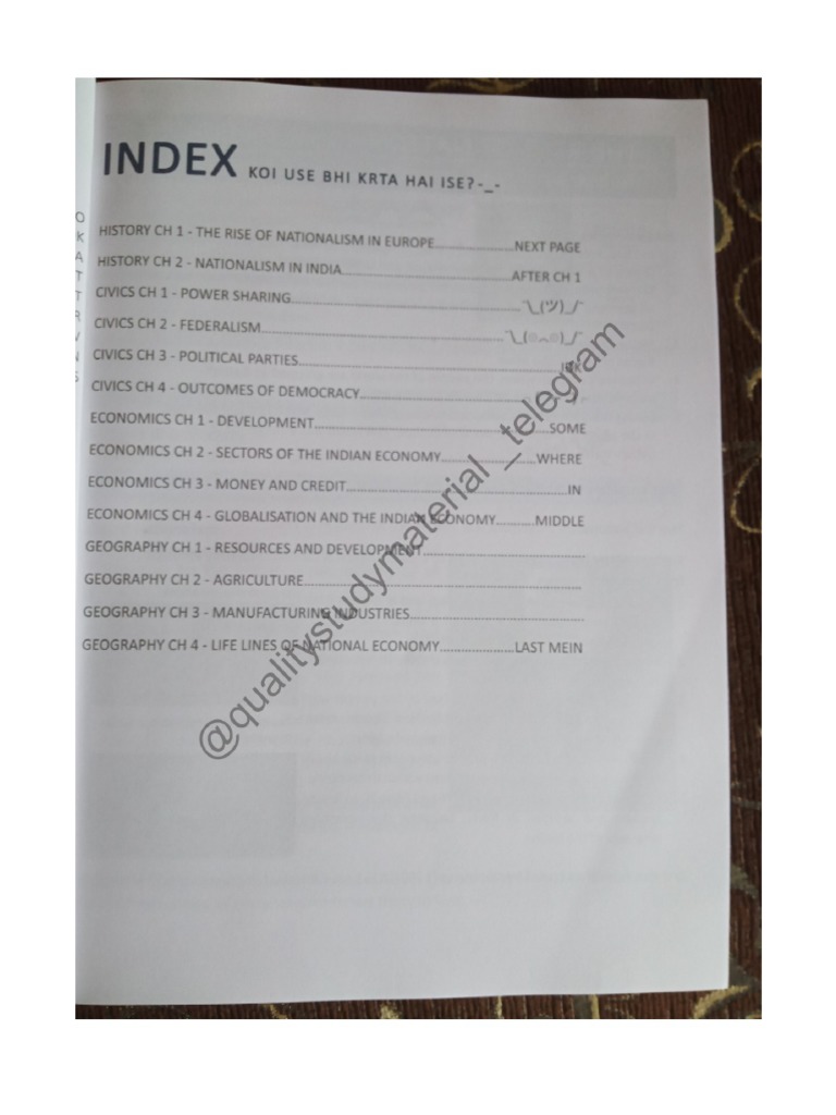 BKP Cheat Sheet Social Science by qualitystudymaterial PDF
