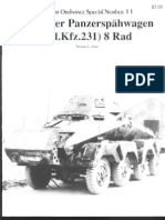 Museum Ordnance Special 11 - SD KFZ 231 Schwerer Panzerspahwagen 8 Rad