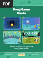 Grade 1-Ping Pong Game Scratch Handout | PDF
