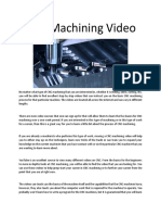 CNC Machining Video
