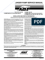 CAT Pump Service Manual 5-15F