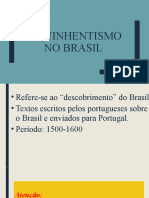 O Quinhentismo no Brasil
