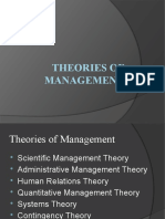 Theories of Management