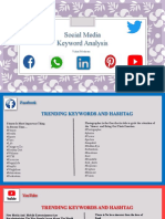 Social Media Keyword Analysis