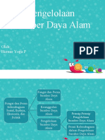 Pengelolaan Sumber Daya Alam Power Point