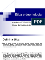 Ética e deontologia na solicitação